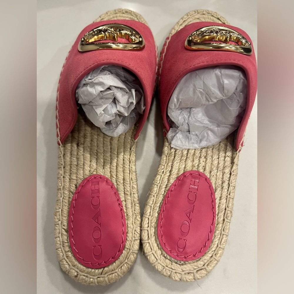 NEW COACH SANDALS